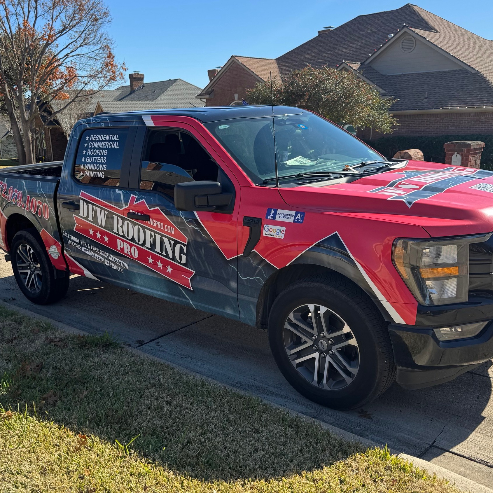 DFW Roofing Pro Truck DFW Roofing Pro Truck